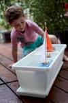 barcelona xl schotel 60cm wit